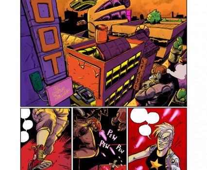 Chris Beukes - Comic Art