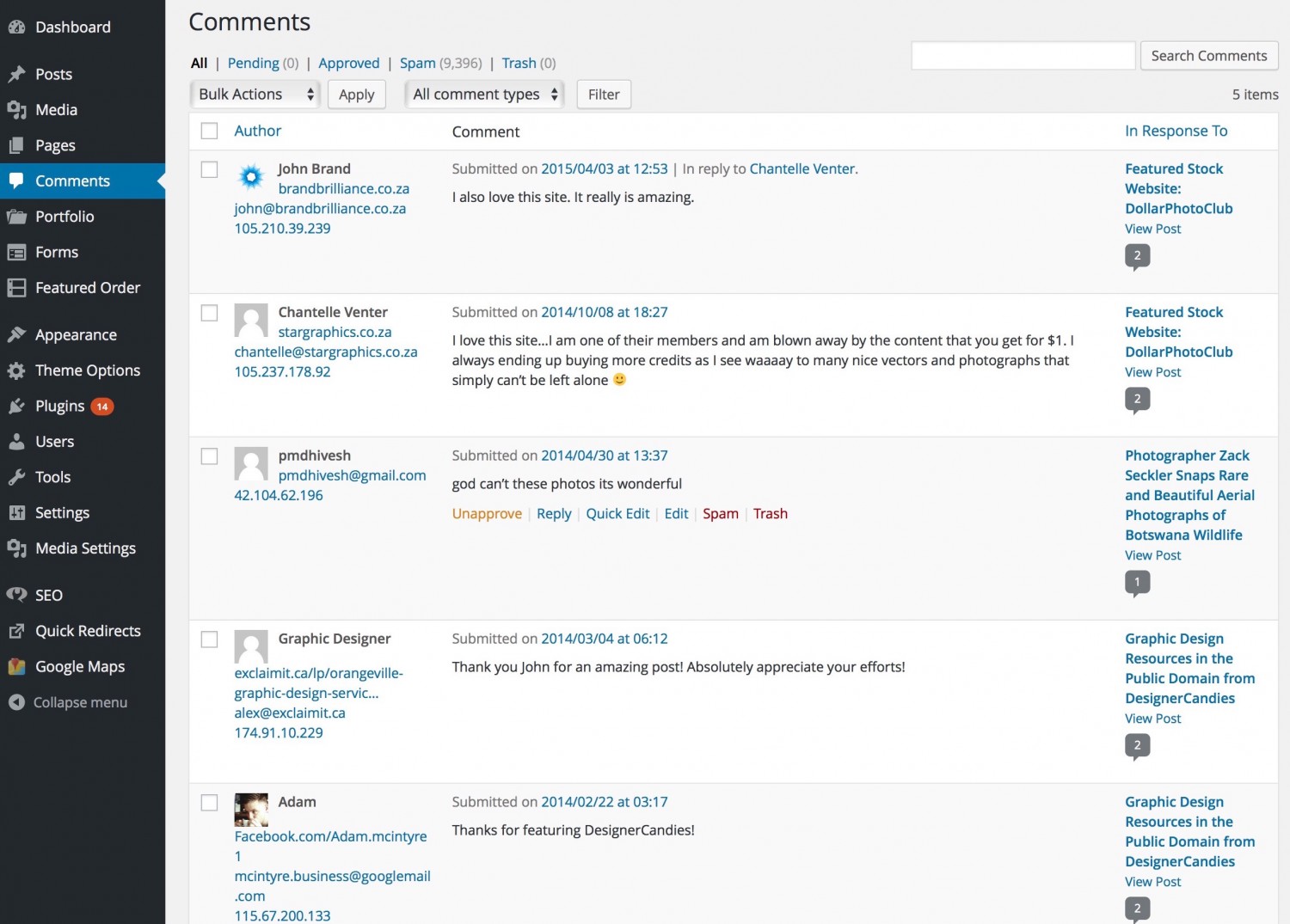 Wordpress Quick Start Guide · BRANDbrilliance